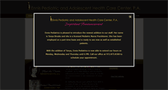 Desktop Screenshot of ennispediatrics.com